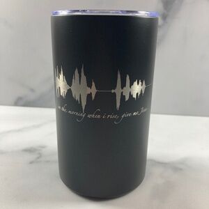 In The Morning When I Rise, Give Me Jesus Soundwave 12oz Tumbler